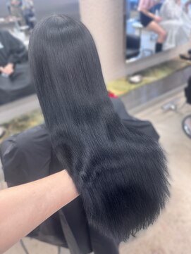 エン 栄店(enne) 大人ガーリー/ダークアッシュ/ミディアムレイヤーカット/栄