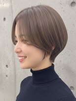トゥルートラスト アン 下石田店(True Trust un)&nbsp;ミニボブ グラボブ×ミルクティーブロンド