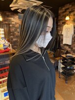 レオクマ(REOKUMA)&nbsp;シャドールーツ／バレイヤージュ／筋感カラー