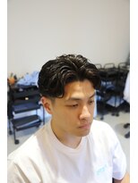 チェック アンド チャック(Check&Chack) テーパーフェード×ニュアンスカール