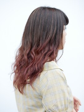 エル バイ ファースト(L by first) 【L by first】グラデーションハイライト×レッドバイオレット