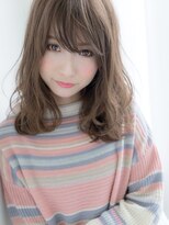 アリオスヘアー 木場 東陽町(ARIOSE HAIR)&nbsp;愛され度高め☆ミルクティーカラー×ふわ感セミロング