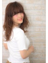 ソア 武蔵小杉(SOAR) ひし形小顔耳かけ大人かわいいくせ毛風グラマラスふわミディ