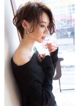 ヴェイン 渋谷(vain) 【vain#T】パーマで作るレディShort