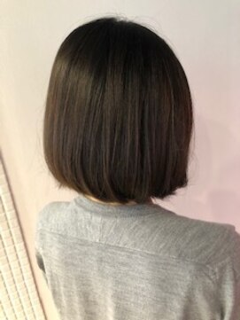 スタジオ アルファプラス 日暮里店(studio α+) 前下がりボブ♪【スタジオアルファプラス日暮里】