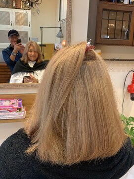 ヘアーラクープ(HAIR LA COUPE) ショルダーレングスボブ