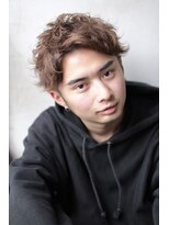 ソウス リーベ(SOURCE liebe)&nbsp;無造作パーマアップバングショート