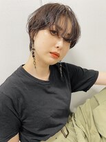 スティードトーキョー(Steed Tokyo)&nbsp;mannish short × earring【Steed/立川】