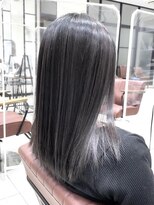 クアトログランシュ ひたちなか店(QUATRO×GranCieux)&nbsp;ハイライトカラー×ナチュラルグレージュ