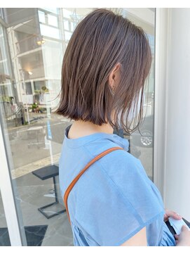 ブランコトレス 鏡島(BLANCO tres) ブラントボブスタイル。