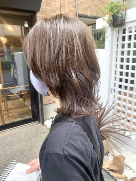 ヴィップルーム(viproom) ウルフカット☆くすみカラー