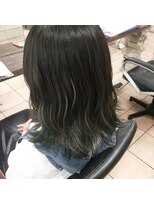 リー 甲子園(Lee)&nbsp;グリーングラデーションカラー