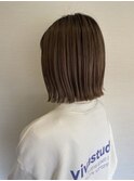 切りっぱなしボブ