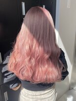 ペレ 渋谷(PELE)&nbsp;K245_ホワイトピンク ブリーチ2回~