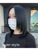 ルシェル 各務原店(le ciel) 顔周りレイヤーカット×酸熱トリートメント