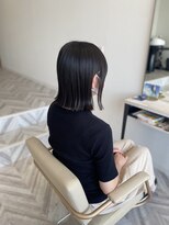 ウル(ulu)&nbsp;ぷつっと切りっぱなしボブ