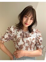 シキ オルガン 大宮(siki ORGAN)&nbsp;外ハネミディアム/顔周りレイヤー/シースルーバング