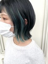 シャルティア(SHALLTIA)&nbsp;インナーカラー【山口市インナーカラー】【山口ケアブリーチ】