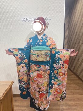 ルネッサンスヘアー ラファエロ(RAFFAELLO) 振袖着付け