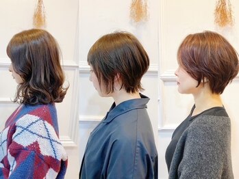 リコント(Re:cont)の写真/NO縮毛矯正！必要なのはカット技術《クセは必ず活かせます》手で乾かすだけでまとまるスタイルが魅力的◎