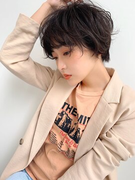 ロンド ロワール 門前仲町(Lond Loire) ボブショートボブ縮毛矯正ベージュグレージュ門前仲町