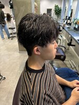 ミューバイケンジ(miu by KENJE)&nbsp;miu&宇都宮良太　メンズ無造作ツイストスパイラル