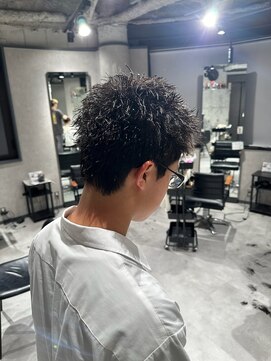 ネクストゼロ(NEXT zerO) スパイキーショートピンパーマ