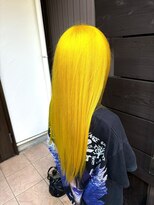 ノア(NOA)&nbsp;派手髪/イエローカラー/艶髪/原色カラー