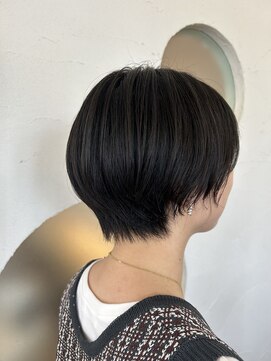 ヘアメイク シンズ レインボー(Hair Make SHIN'S RAINBOW) ハンドブローで決まるショート