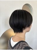 ハンドブローで決まるショート