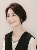 ひし形ナチュラルショート 30代/40代/50代
