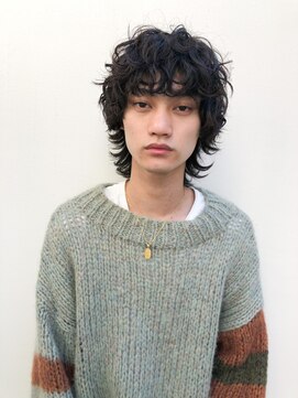 エイチ(H eitf) 原宿H[eitf]エイチ カットパーマ＊マッシュウルフ