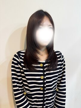 トータルビューティーサロン プリエ(prier) 前上がりレイヤー/レイヤーカット/韓国風スタイル/艶髪