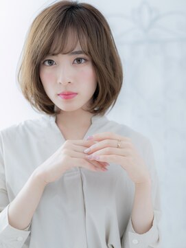 ヘアスタジオ ガロウ(hair stuido garou) 黒髪/ボブルフ/ネビージュ/小顔/ワンレン/髪質改善/前髪/盛岡34