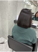 イメチェンスタイル/フルバング/似合わせカット/東銀座