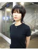 ショートレイヤーウルフカット