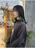 原宿/インナーカラー/イヤリングカラー/ダブルカラー/髪質改善