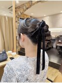 韓国風カチモリヘア/ヘアセット