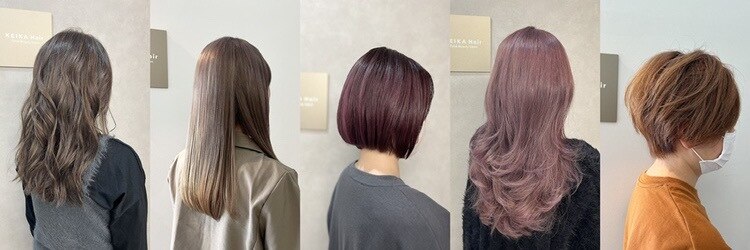 ケイカヘア(KEIKA Hair)のサロンヘッダー