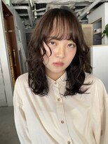 コフィー バイ メルト 吉祥寺(cofy by melt) 山本/ニュアンスパーマ吉祥寺20代レイヤーカット顔周り前髪