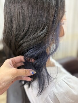 ティンク 横浜(Tink) インナーカラー×ミディアムスタイル/ Tink横浜 亀田実花