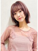 【西宮北口】顔まわりウルフレイヤーショートボブ