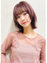 ボヌール 西宮北口(Bonheur)&nbsp;【西宮北口】顔まわりウルフレイヤーショートボブ