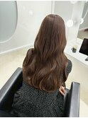 美髪＊エアリーロング＊モカベージュ＊髪質改善＊Zina札幌