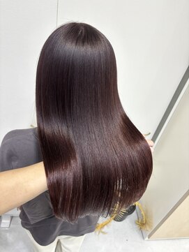 アイズ 横浜(IS) 【KAZUKI】縮毛×ピンクカラー♪♪