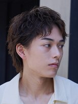 フィフス 渋谷(fifth) 渋谷スパイキーパーマルーズショート短髪ツイスト大人ショート