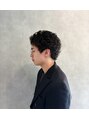 メンズサロン ルーブ 新潟(メンズサロンLOOB) 短髪パーマ刈り上げショートに無造作なパーマかけた髪型