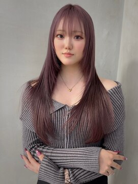 ネハス 名古屋栄店(nehus.) ブリーチ/クラゲヘアー/小顔に見せるヘア/ココアベージュ