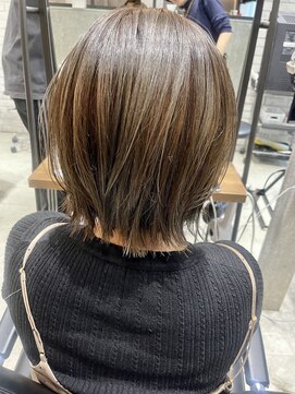 フェリア 渋谷(Feria) 【Feria 渋谷】ハイライトカラー×グレージュ "Tsuyuki"