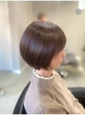 丸みショートボブ